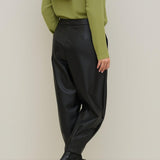 Pantalone in ecopelle