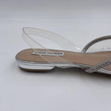 Sandalo Justi Clear in pvc con fiocco