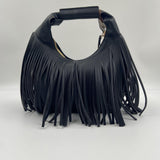 Borsa Hobo Mini frange - Manila Grace B825EU MA001 MANILA GRACE 