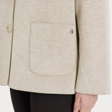 Cappotto caban in lana DQ61KBFW25 786M RAGNO 