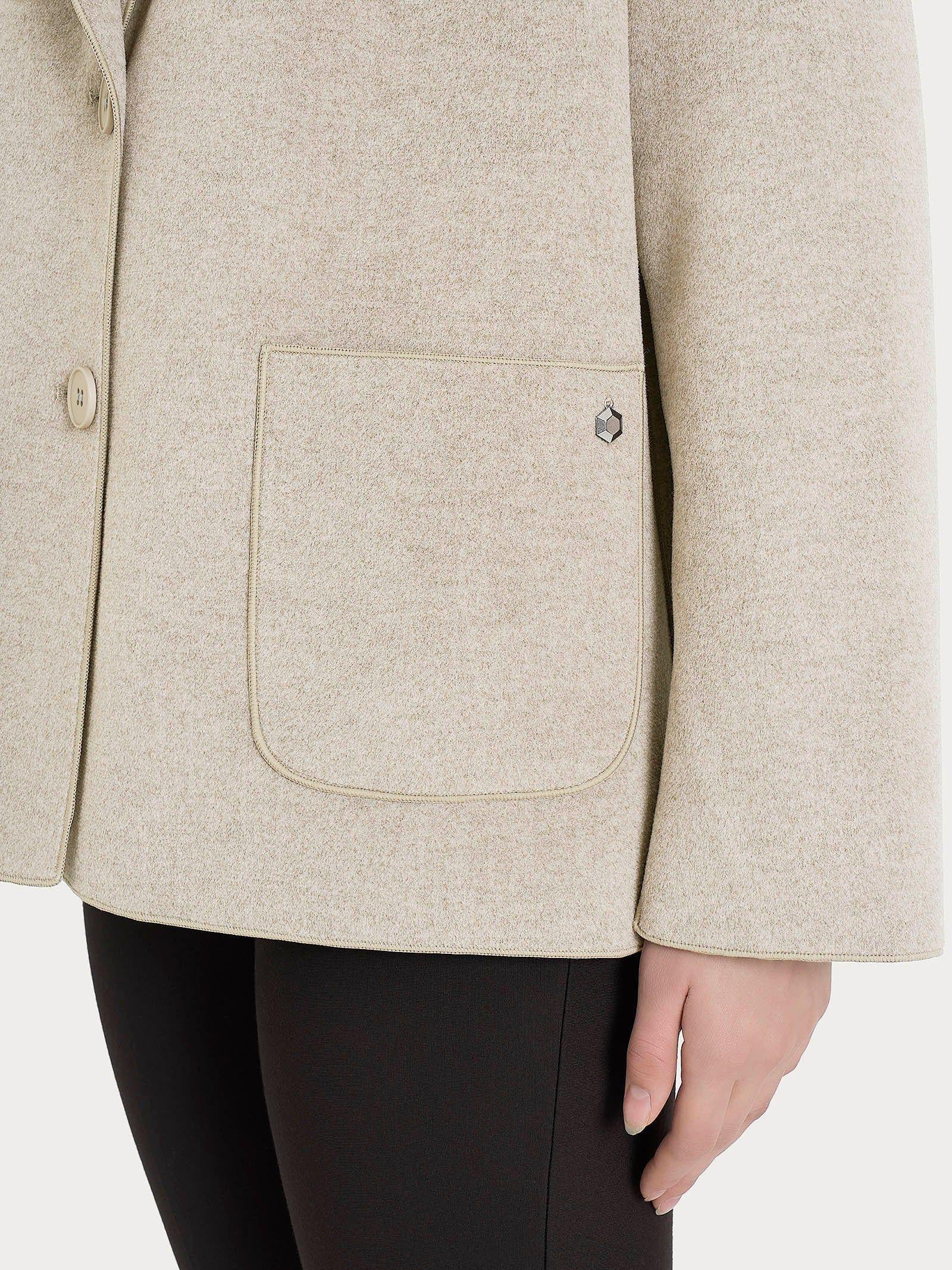 Cappotto caban in lana DQ61KBFW25 786M RAGNO 