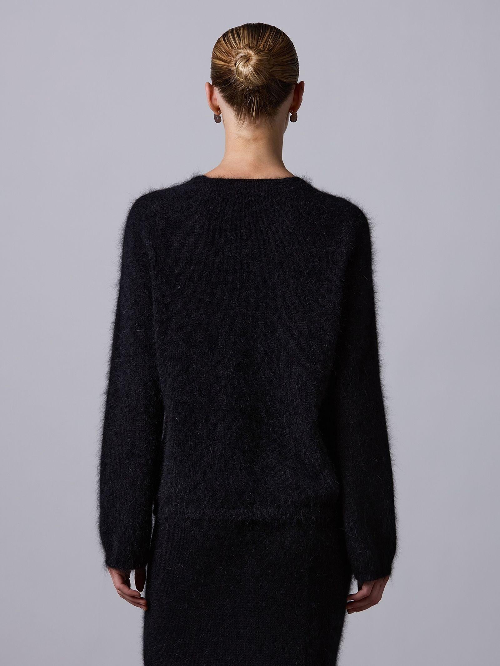 Maglia in lana  angora 253F30102 F3009 ROBERTO COLLINA 