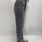 Jeans mom fit con coulisse - Ofelia LAF264 GRIGIO OFELIA 