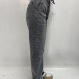 Jeans mom fit con coulisse - Ofelia LAF264 GRIGIO OFELIA 