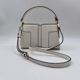 Borsa tote piccola con logo - Elisabetta Franchi BS06A51E2 360 ELISABETTA FRANCHI 