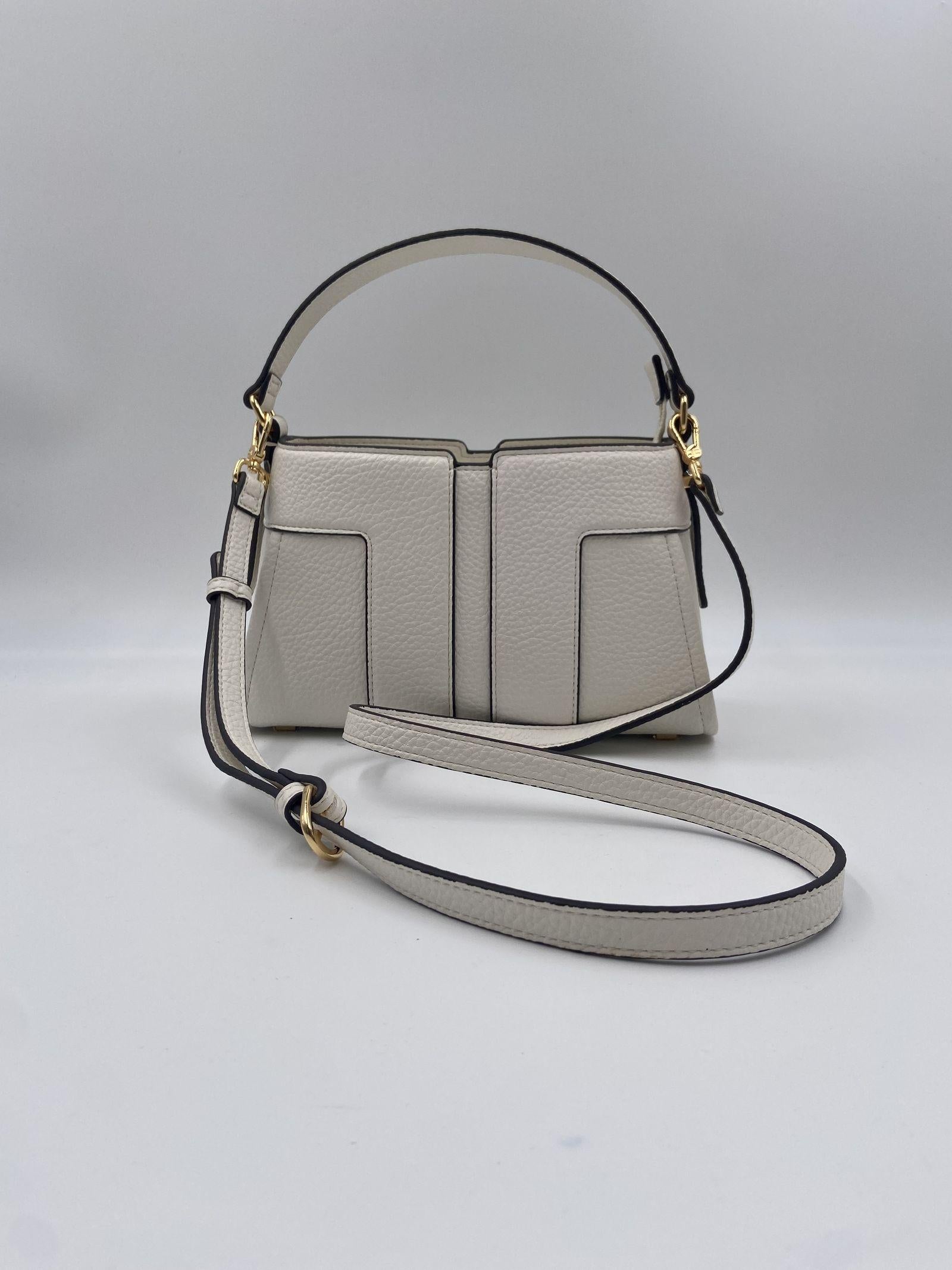 Borsa tote piccola con logo - Elisabetta Franchi BS06A51E2 360 ELISABETTA FRANCHI 