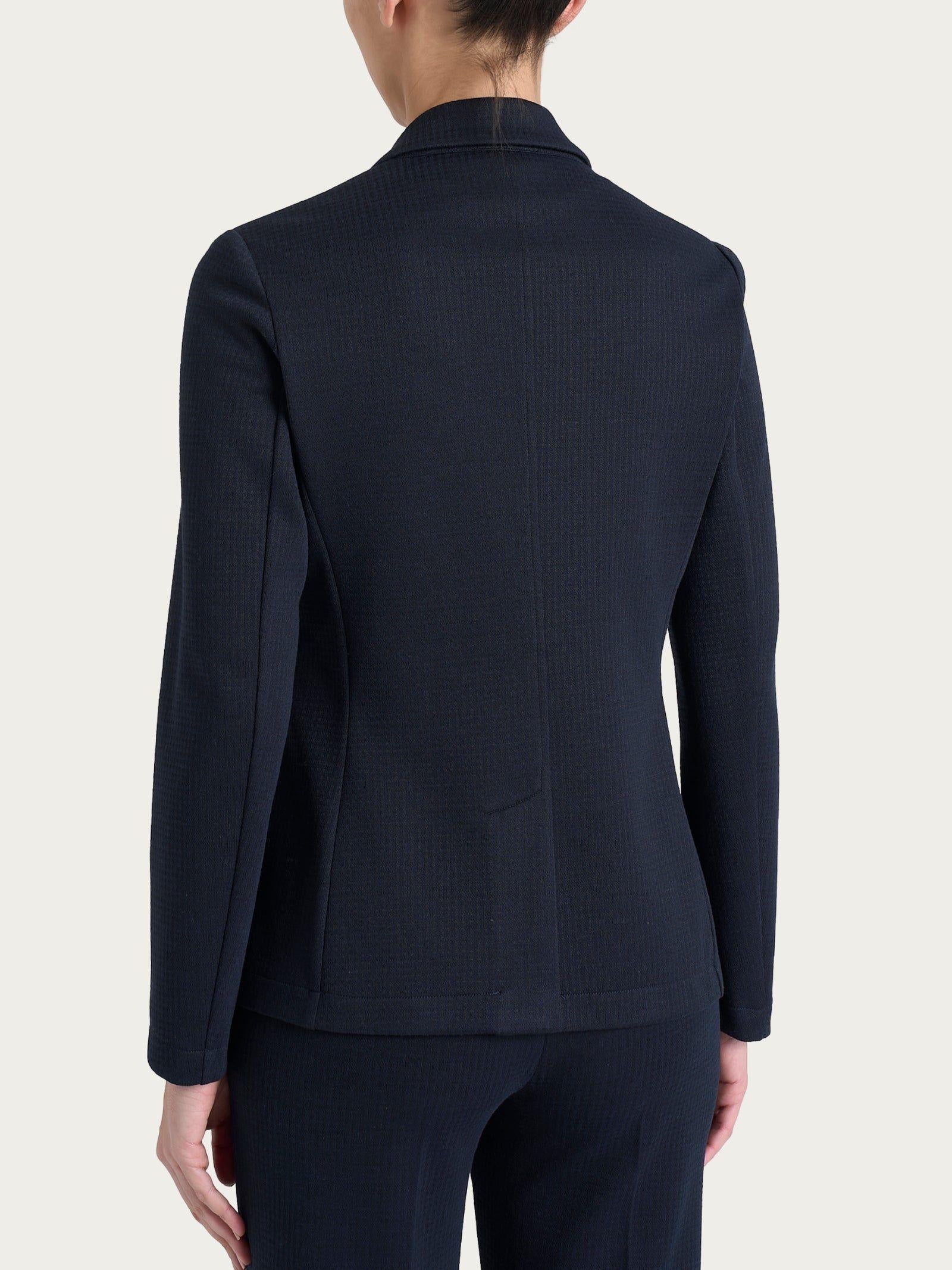 Giacca con micro check DR49GAFW25 078F RAGNO 