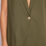 Gilet in lino - Gaudi 611FD35022 2502 GAUDI' 