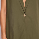 Gilet in lino - Gaudi 611FD35022 2502 GAUDI' 