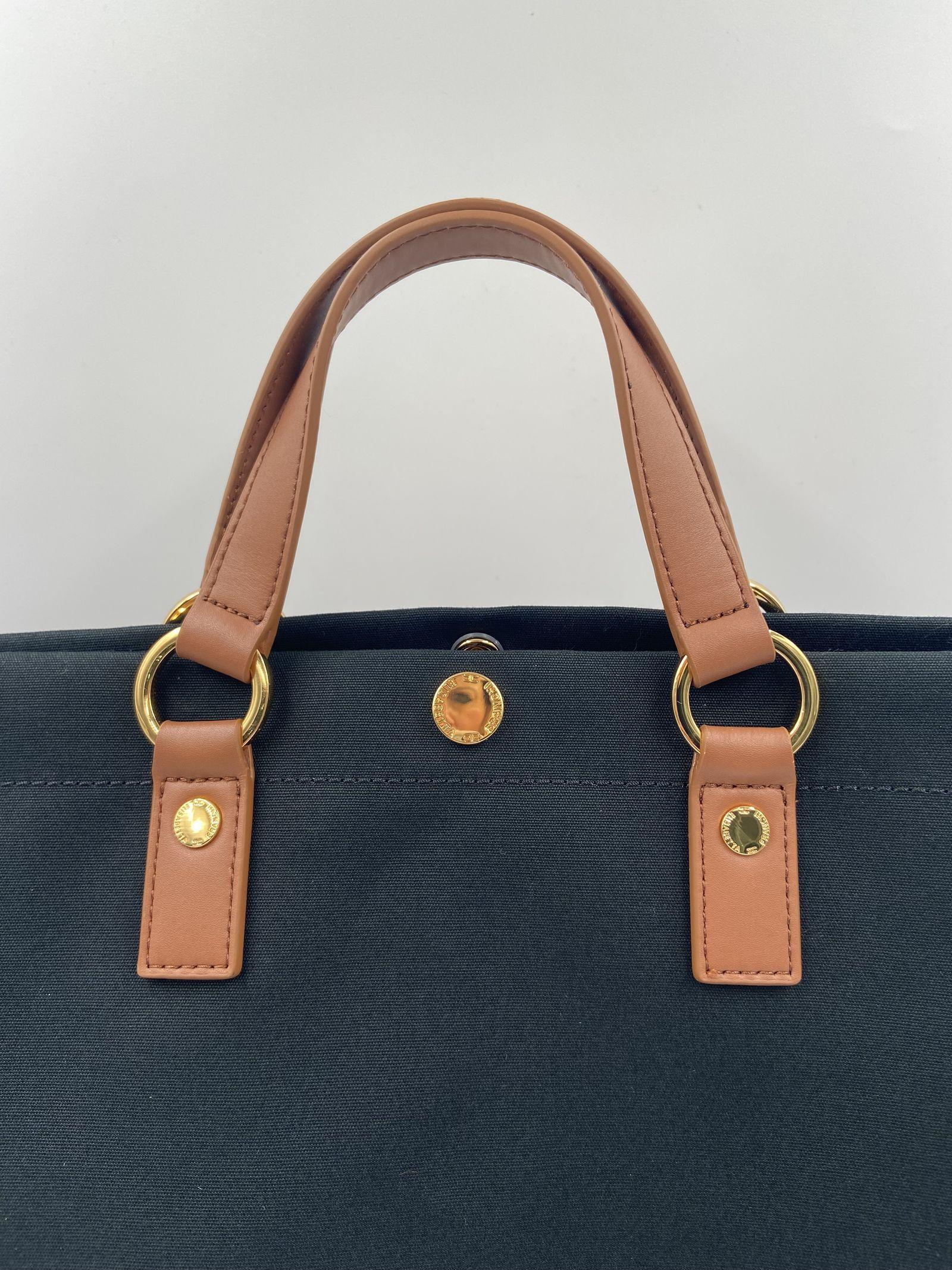 Tote in canvas - Elisabetta Franchi BS14A62E2 B58 ELISABETTA FRANCHI 