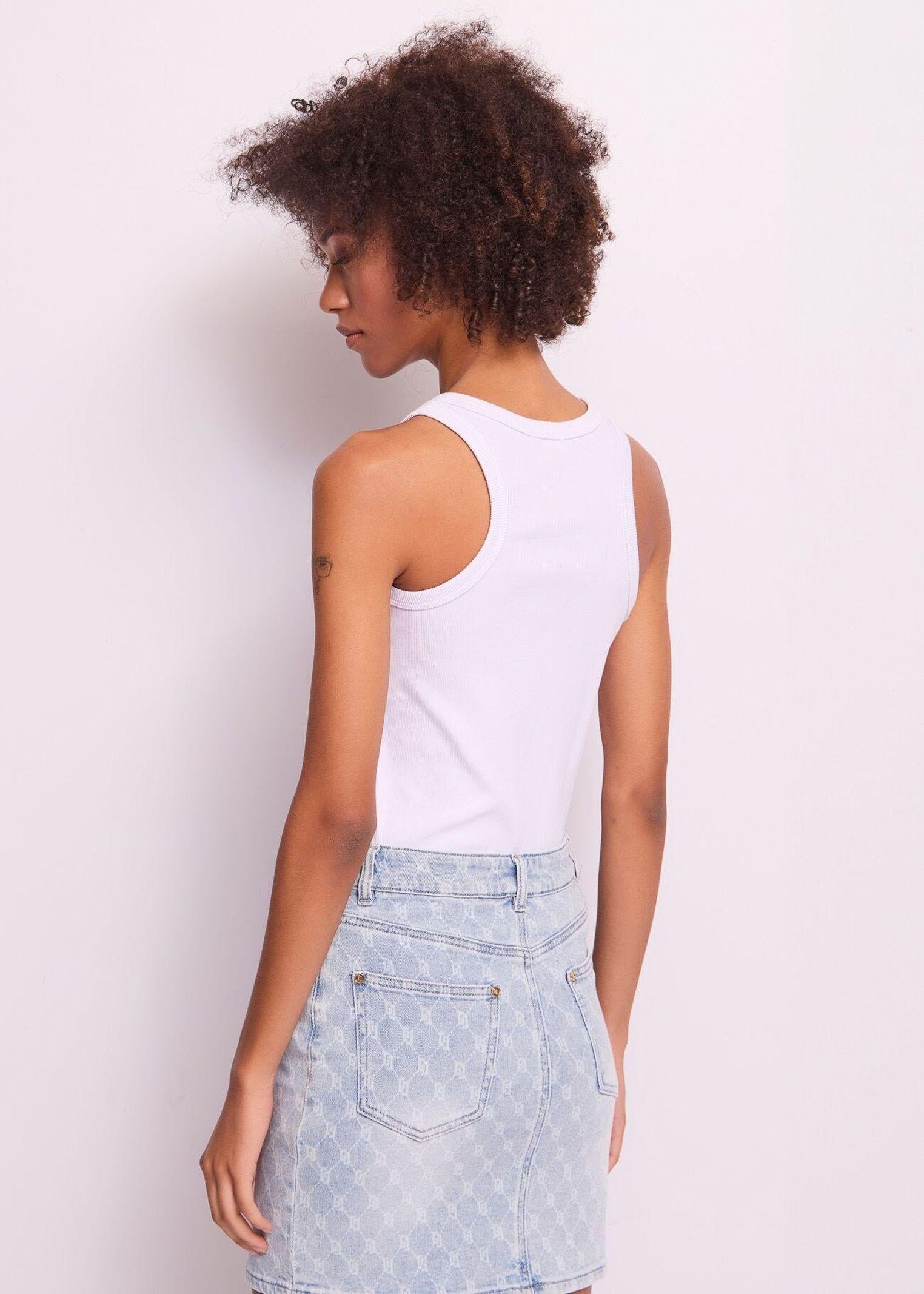 Top con lettering 511BD64045 2100 GAUDI' 