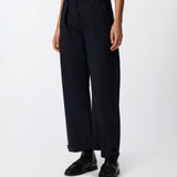 Pantalone ballon fit gessato 105707A2QY EZ1 PINKO 