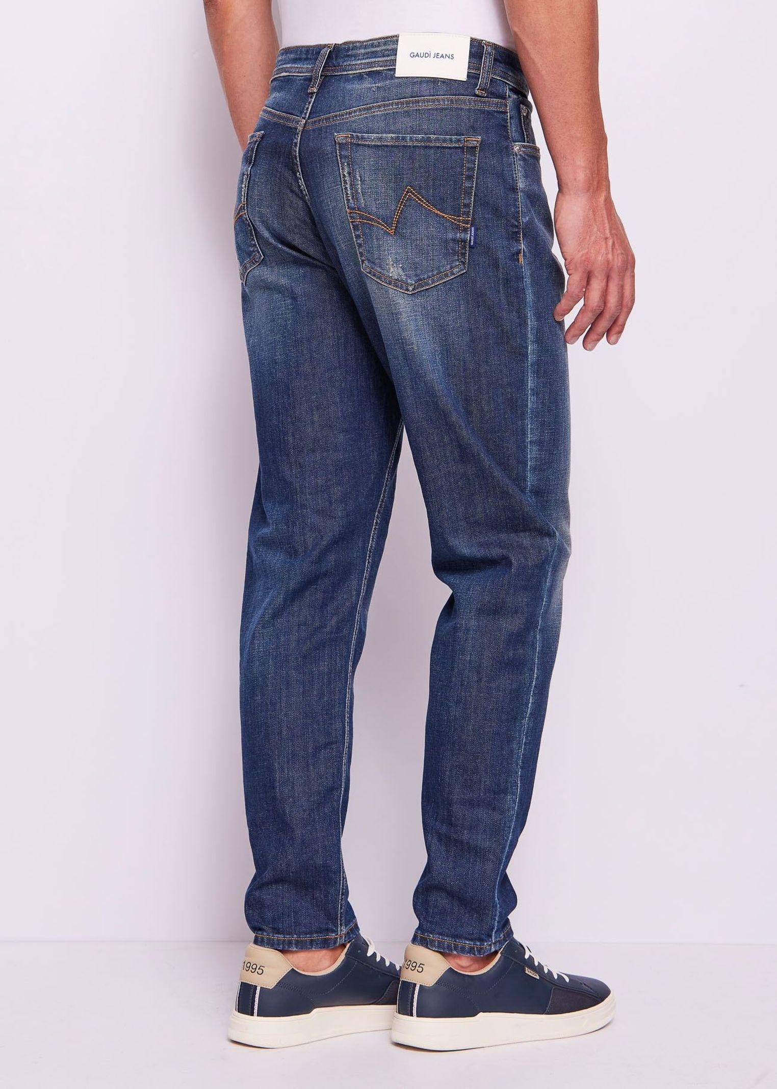 Jeans tapared con lavaggio used 511GU26036 00 GAUDI' 