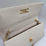 Baguette con tracolla e placca logo - Elisabetta Franchi BS32A51E2 193 ELISABETTA FRANCHI 