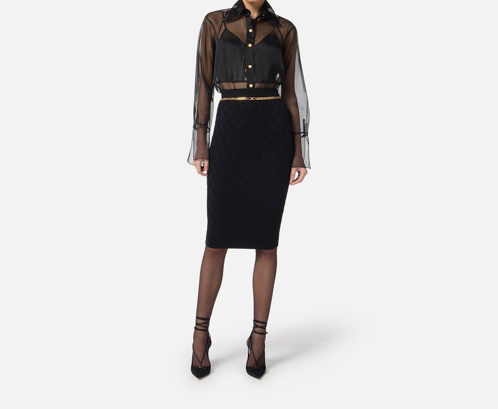 Gonna a rombi - Elisabetta Franchi GK20B56E2 110 ELISABETTA FRANCHI 