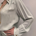 Camicia con catena - Elisabetta Franchi CAT3041E2 BV9 ELISABETTA FRANCHI 