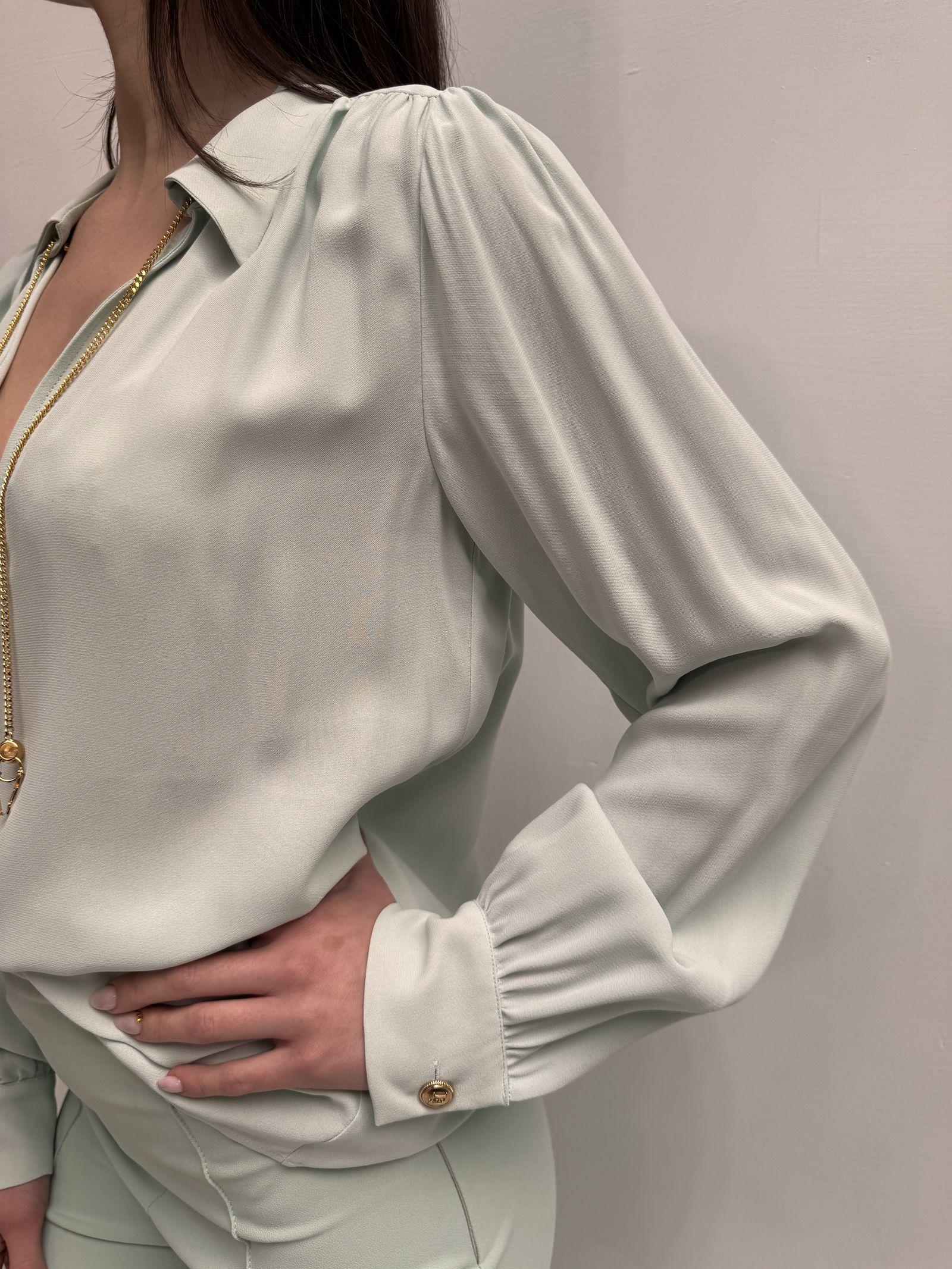 Camicia con catena - Elisabetta Franchi CAT3041E2 BV9 ELISABETTA FRANCHI 