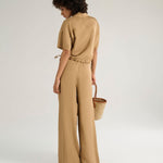 Camicia con coulisse C016RU MA635 MANILA GRACE 