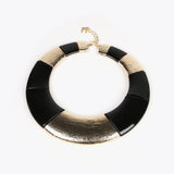 Collana maxi struttura bicolore
