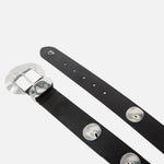 Cintura con borchie argento 105535A1AC Z99N PINKO 