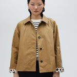 Trench corto con bande colorate MS2502012 052 MAITE 