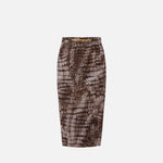 Gonna stampa alligatore - Elisabetta Franchi GO14961E2 644 ELISABETTA FRANCHI 