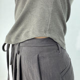 T-shirt fondo arrotondato - Eleh SS260143 GRIGIOFANGO ELEH 