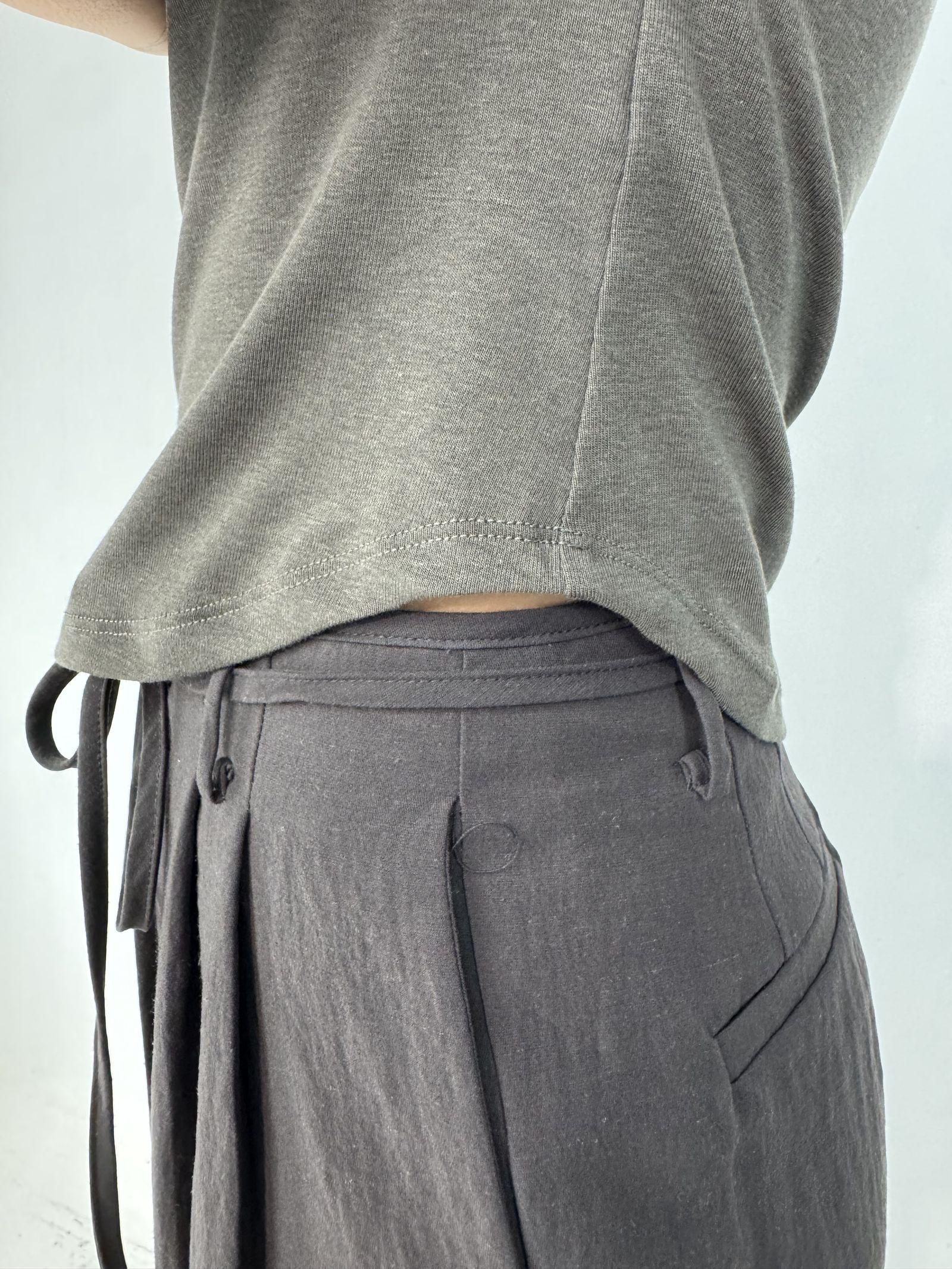 T-shirt fondo arrotondato - Eleh SS260143 GRIGIOFANGO ELEH 