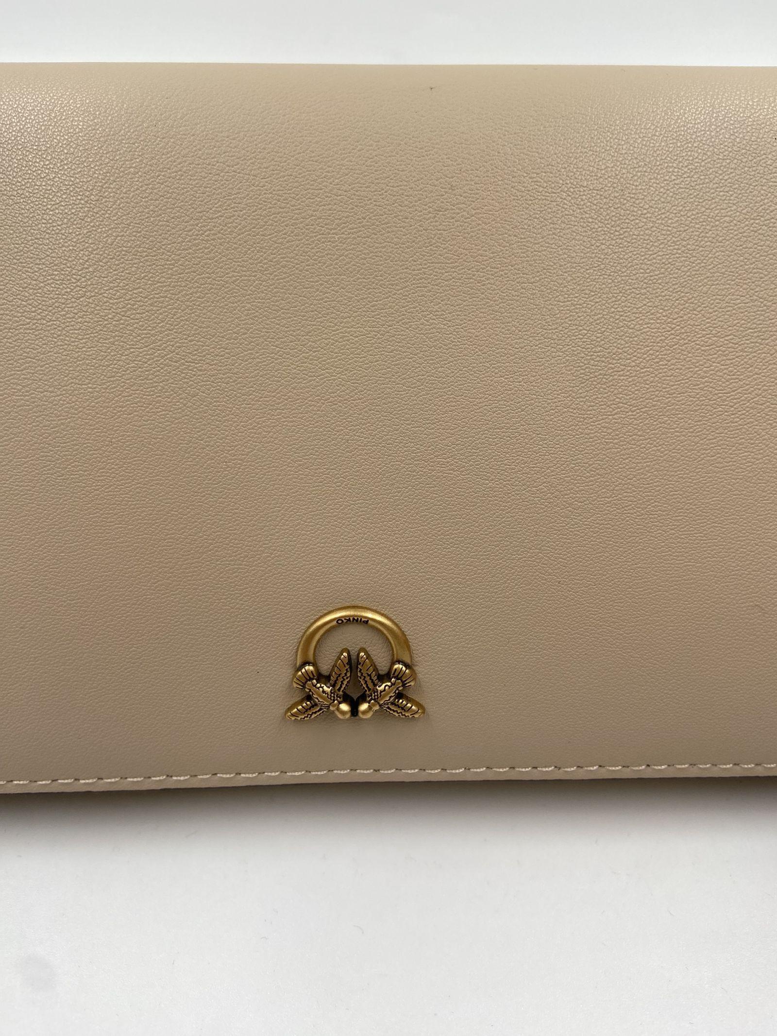 Portafoglio zip-around in pelle 100250A0F1 C50Q PINKO 