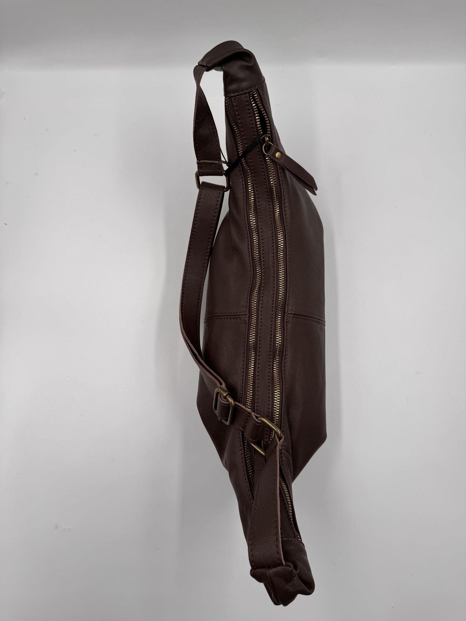 Borsa mezzaluna - Ofelia AR106 MORO OFELIA 