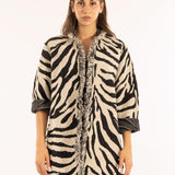 Cardigan giacca in lana 3M1033N1 496 KONTATTO 