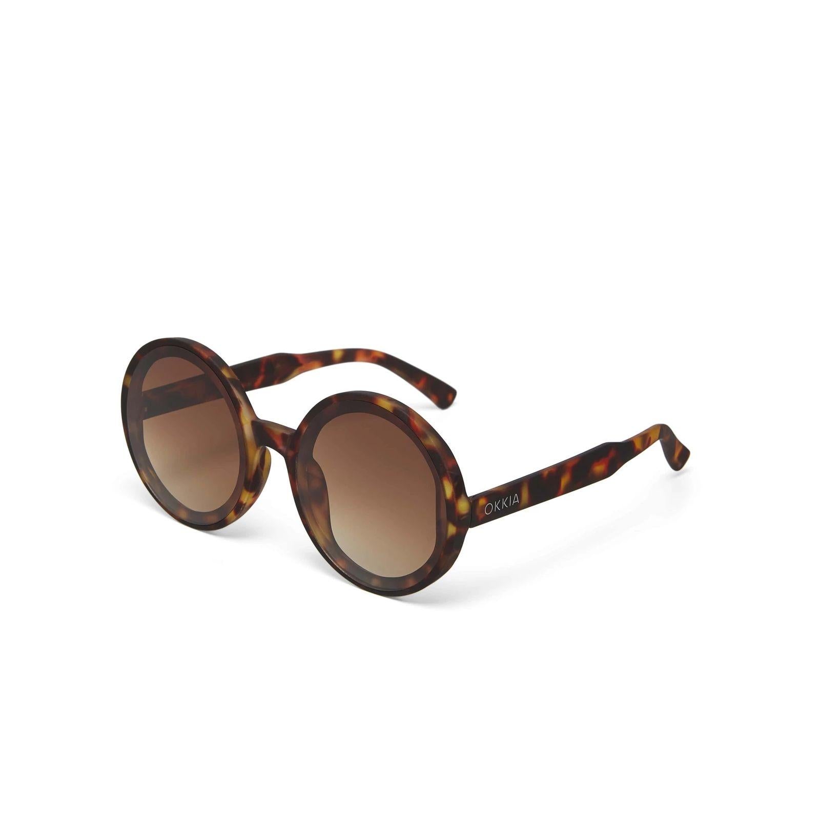 Occhiale da sole Round Monica OK014CH MACULATO OKKIA 