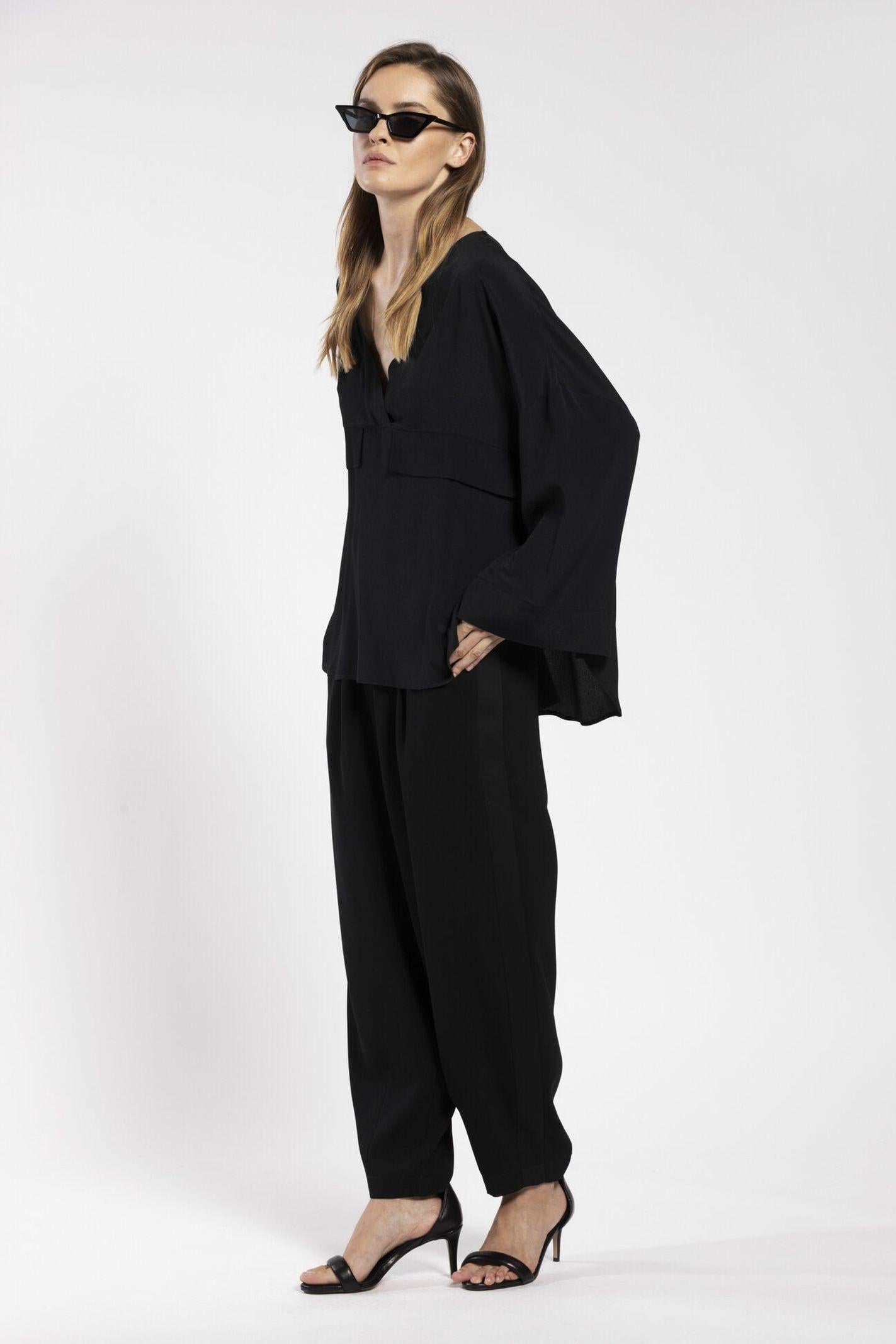 Maglia oversize in crepe MIFE13D8 10 CARLA G. 