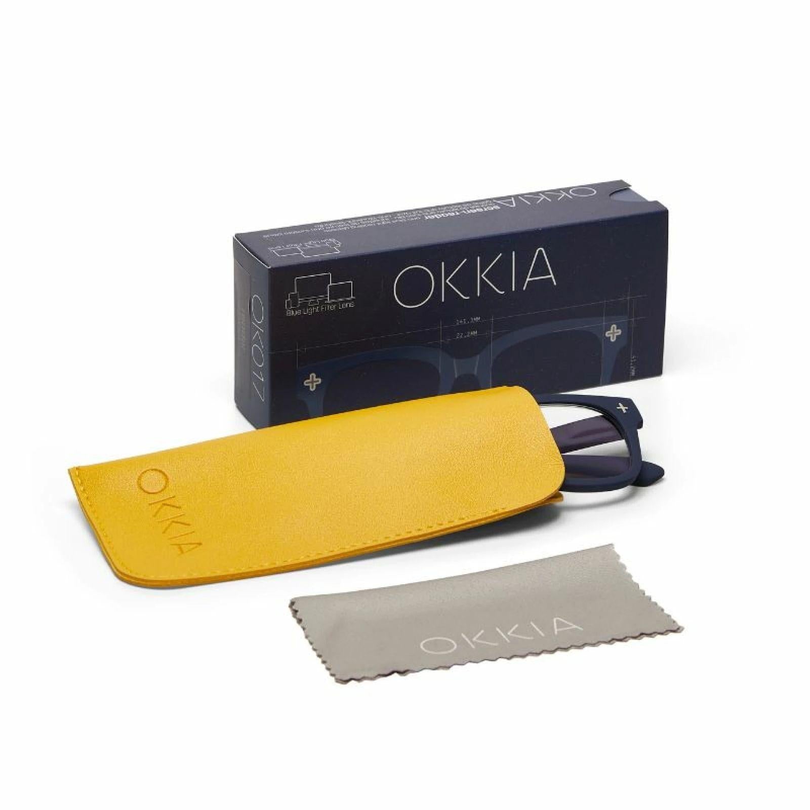 Occhiale da lettura Giovanni OK017MN BLU OKKIA 