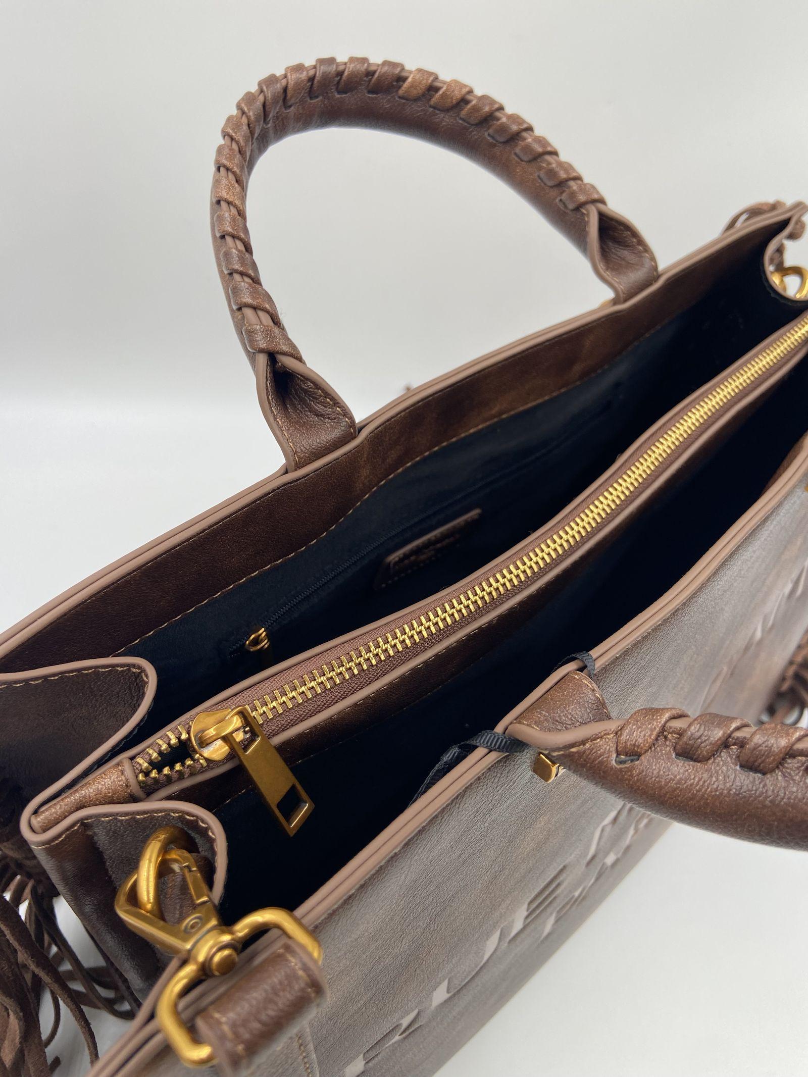 Borsa Texas 1477 MARRONE RUE MADAM PARIS 