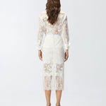 Gonna in pizzo 106664A381 Z05 PINKO 