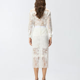 Gonna in pizzo 106664A381 Z05 PINKO 