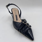 Slingback fibbie nere - Chiarini 600 NERO CHIARINI 