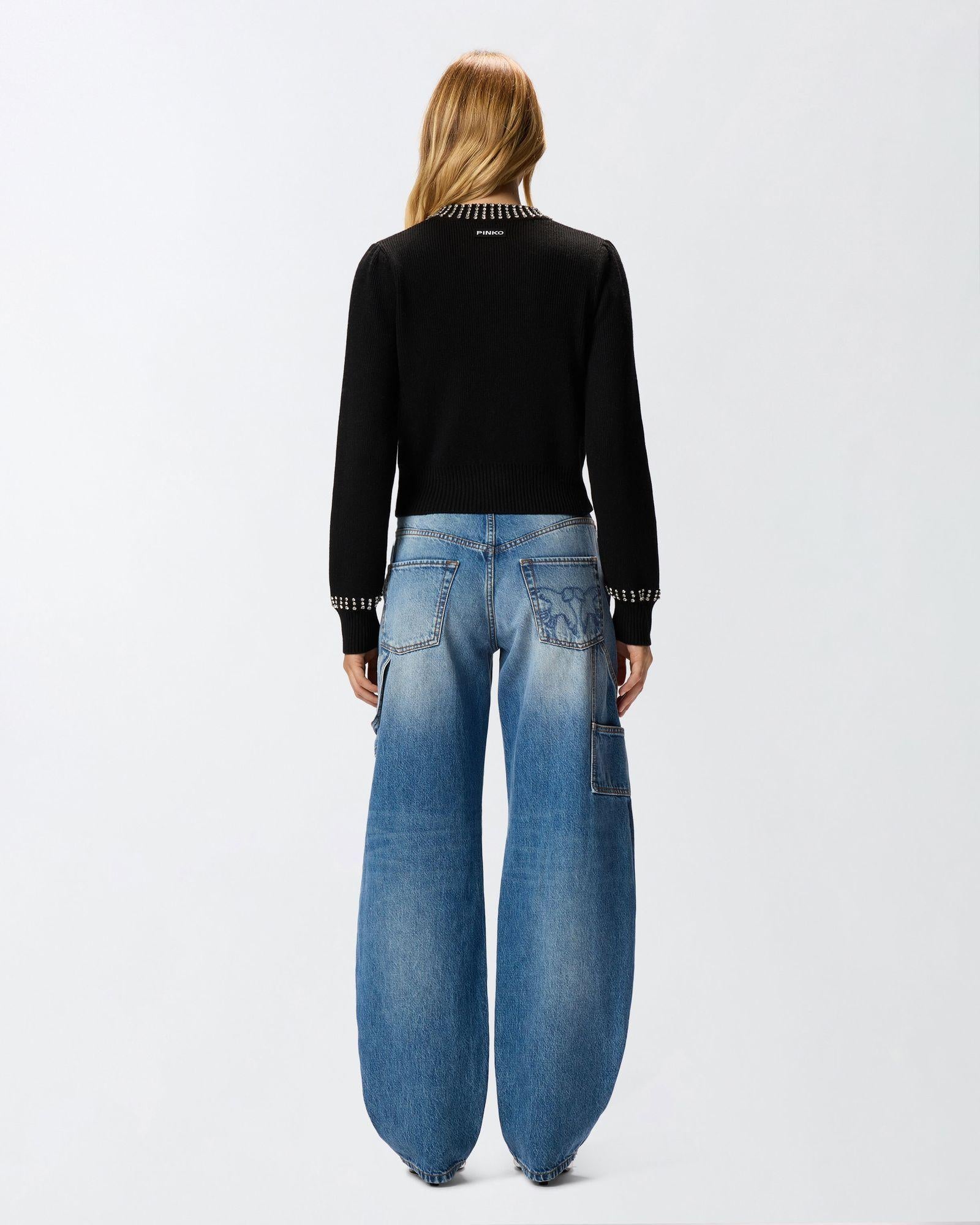 Girocollo con strass 105686A2S4 Z99 PINKO 