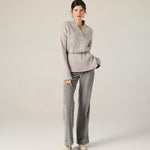 Pantalone flare in velluto P093PU MG826 MANILA GRACE 