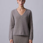 Maglia in lana angora 253F30102 F3029 ROBERTO COLLINA 