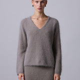 Maglia in lana angora 253F30102 F3029 ROBERTO COLLINA 