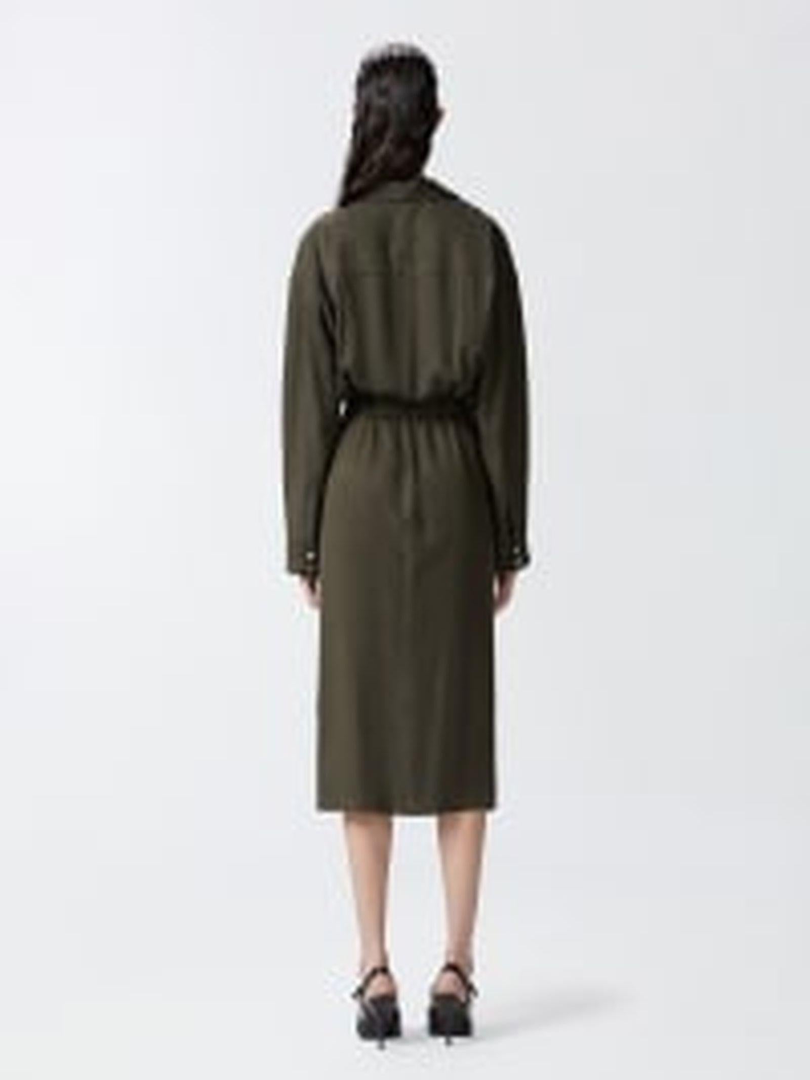 Abito midi chemisier con cintura - Pinko 104147-A24 X86 PINKO 