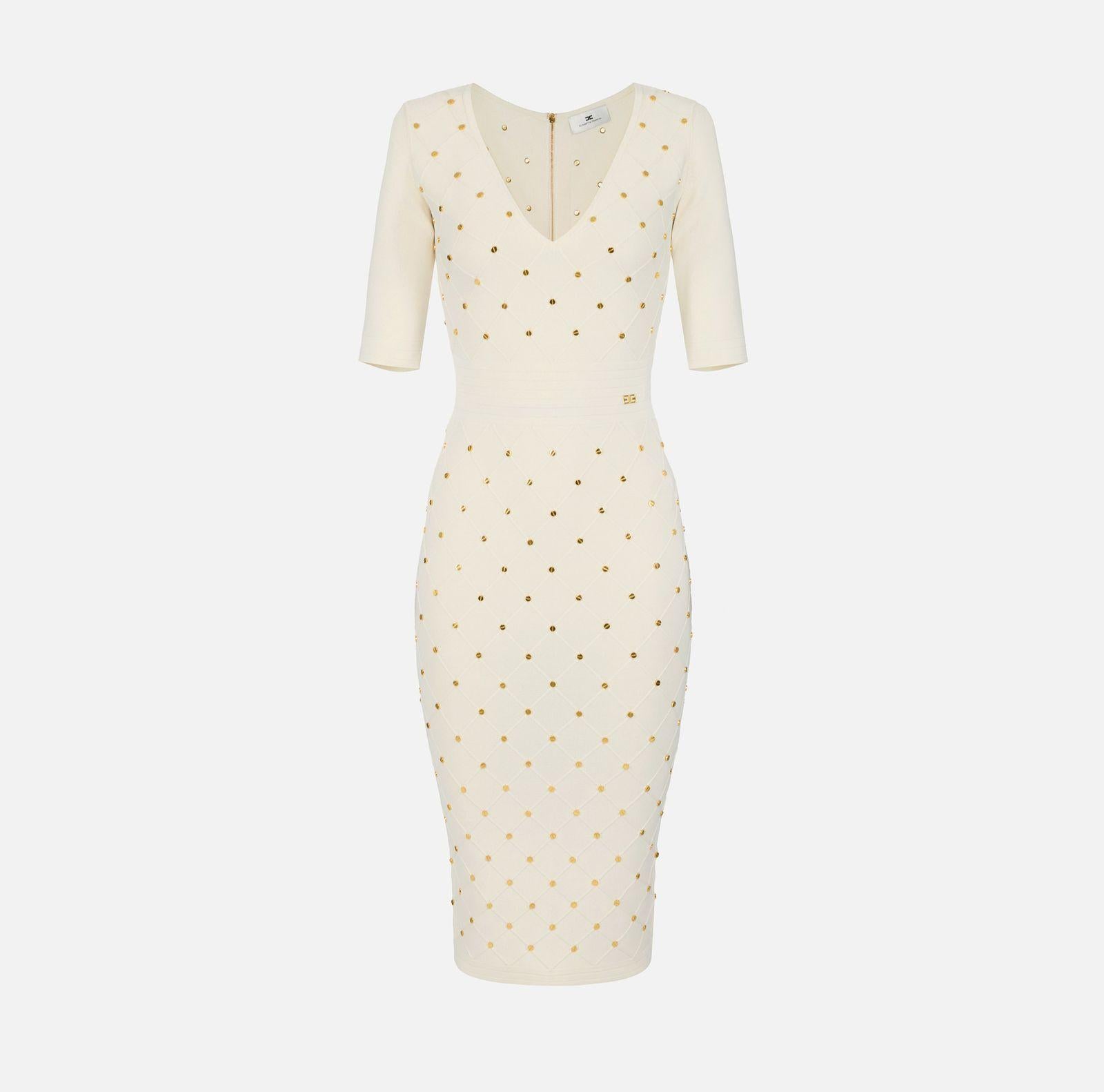 Abito in maglia - Elisabetta Franchi AM26S57E2 DZ9 ELISABETTA FRANCHI 