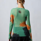 Maglia con trattamento handmade