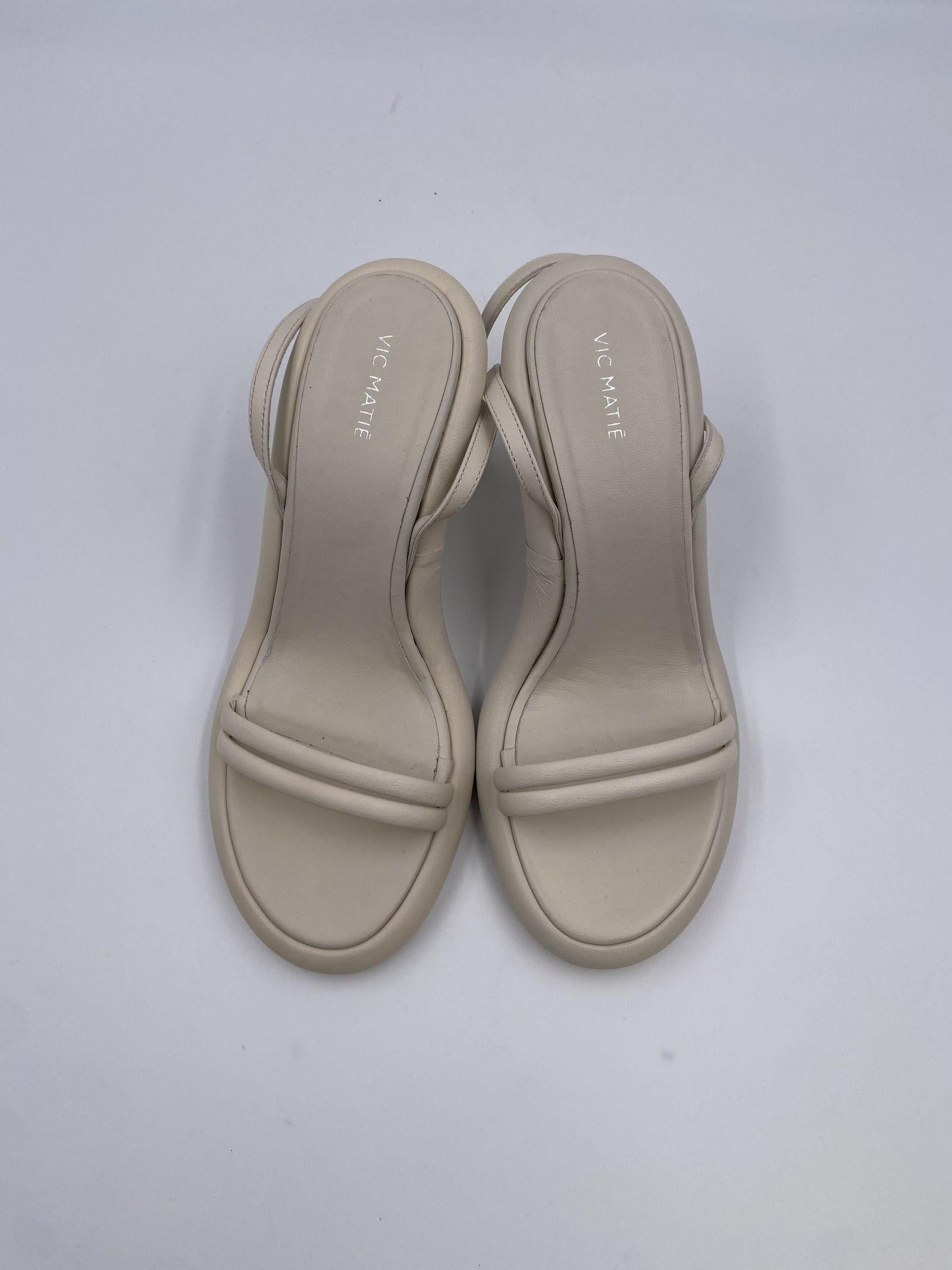 Sandalo colore osso 1C6954D 112 VIC MATIE' 