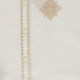 Camicia con ricami dorati