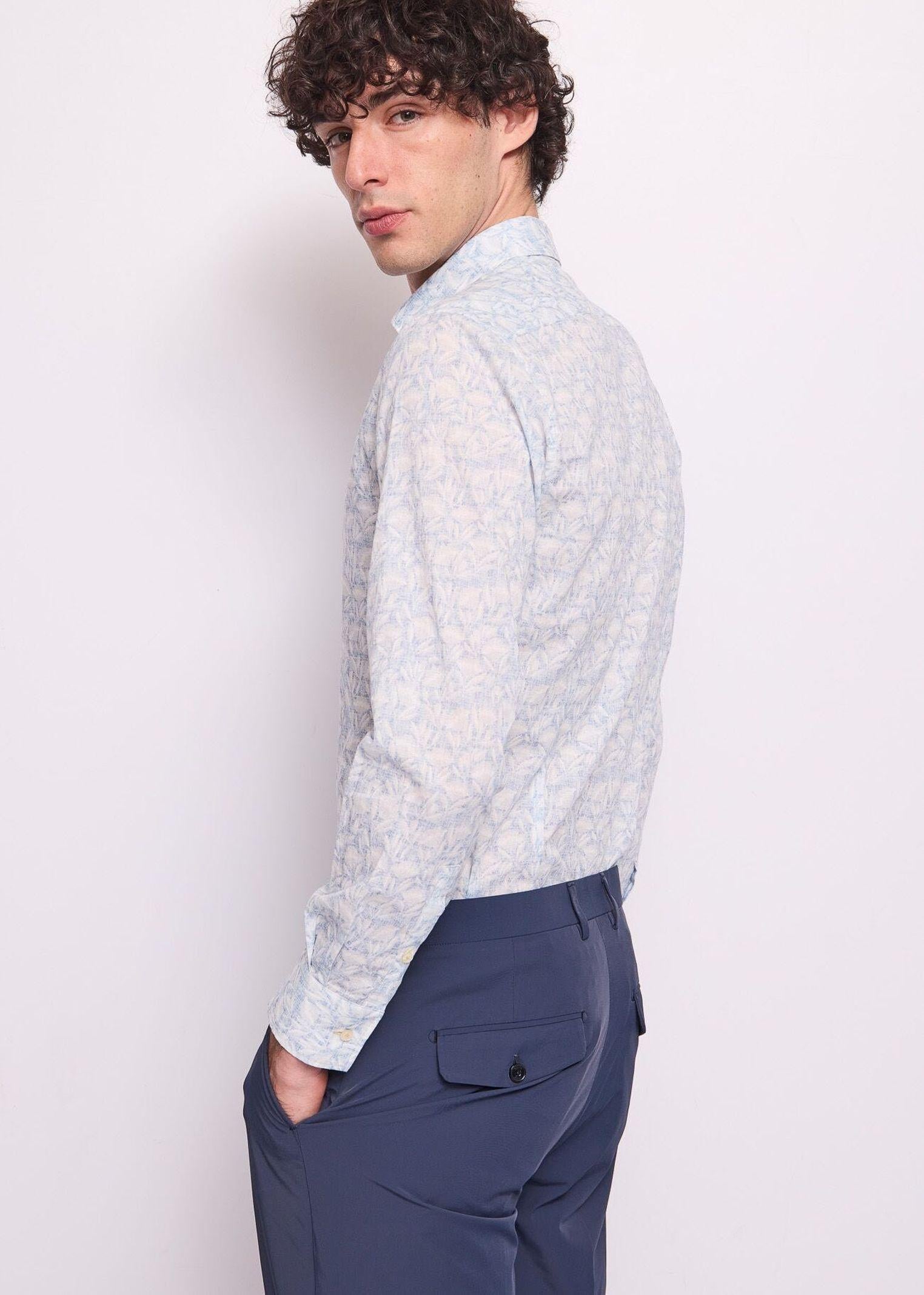 Camicia stampa all over 511GU45016 51607401 GAUDI' 