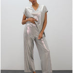 Pantalone laminato - LolaCasademunt LS2614017 0M3 LOLA 