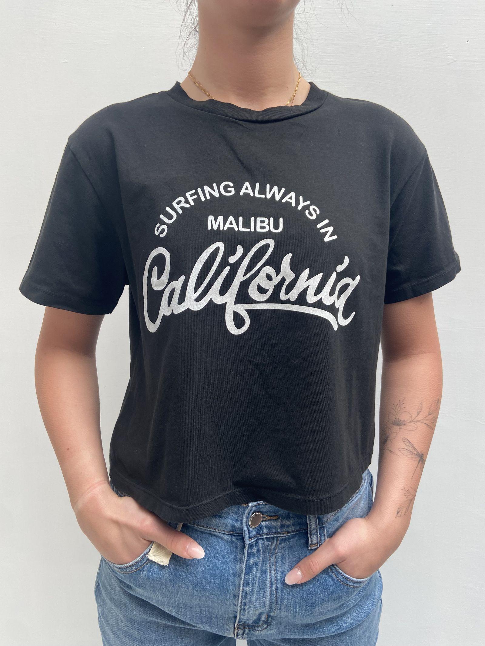 T-shirt con stampa A1252 NERO OFELIA 